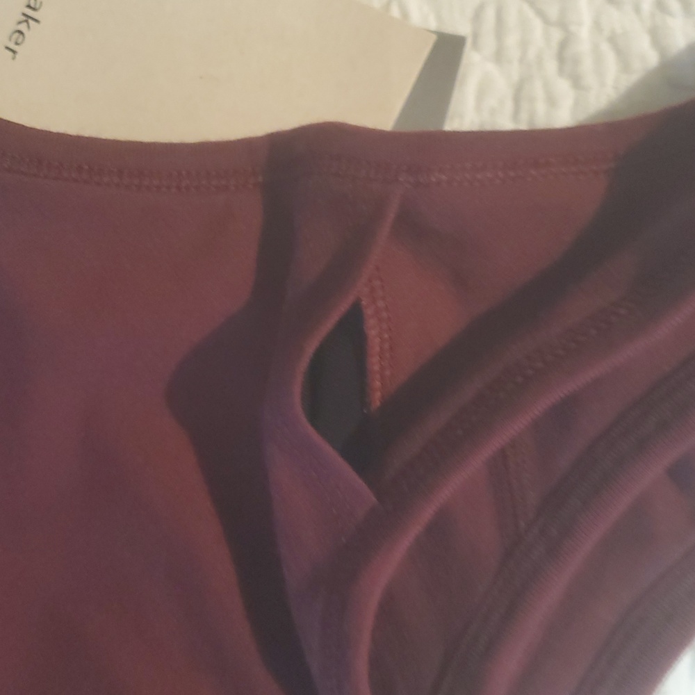ICEBREAKER SPRITE RACERBACK BRA IN REDWOOD /SIZE:XL - Picture 5 of 7
